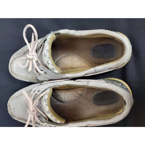 Sperry Top Sider Loafers 9244252 Size 8, Boho Retro Casual Dress Leather ECU - Picture 12 of 13